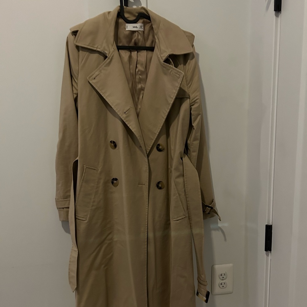 Mango Classic trench coat with belt